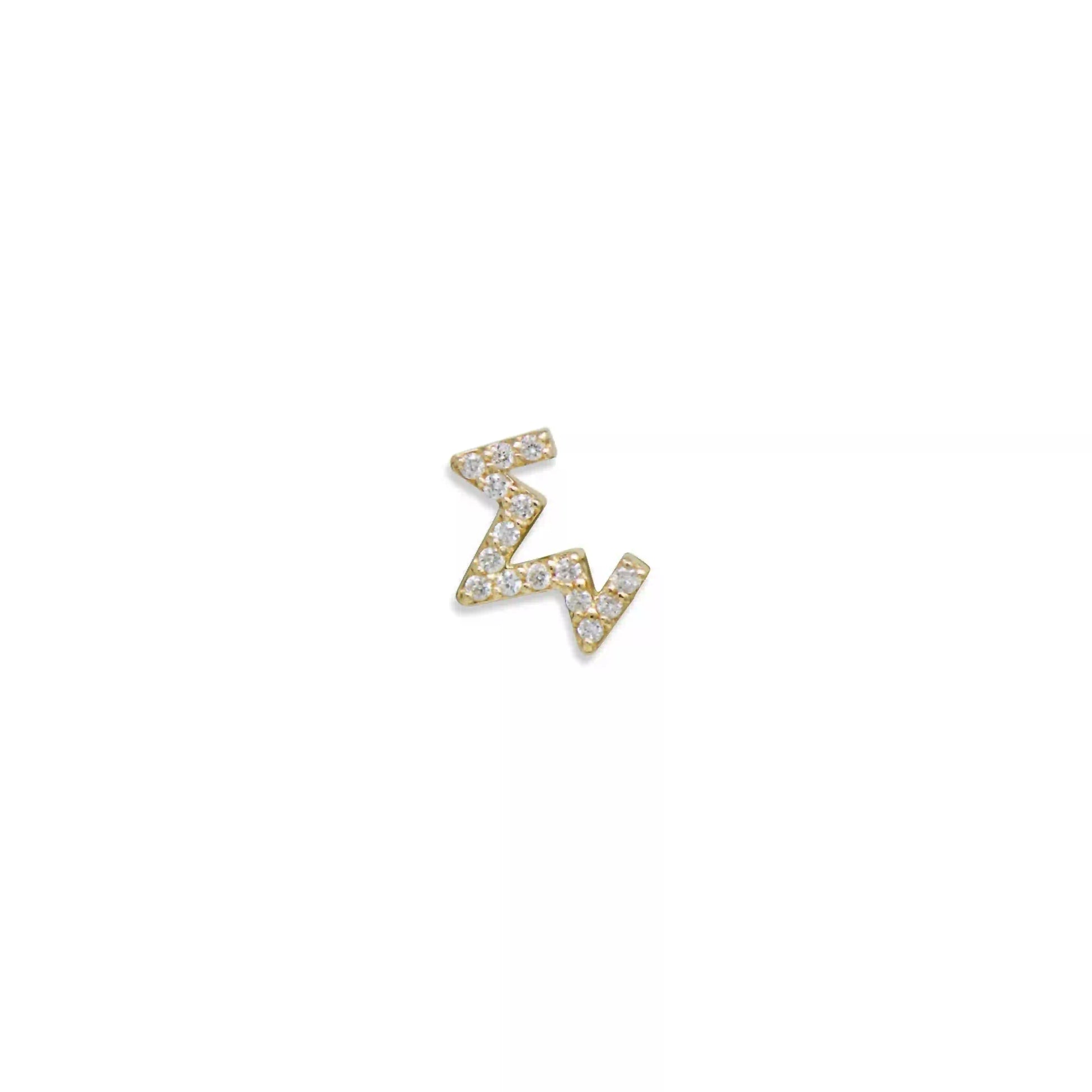  Zig Zag Single Stud