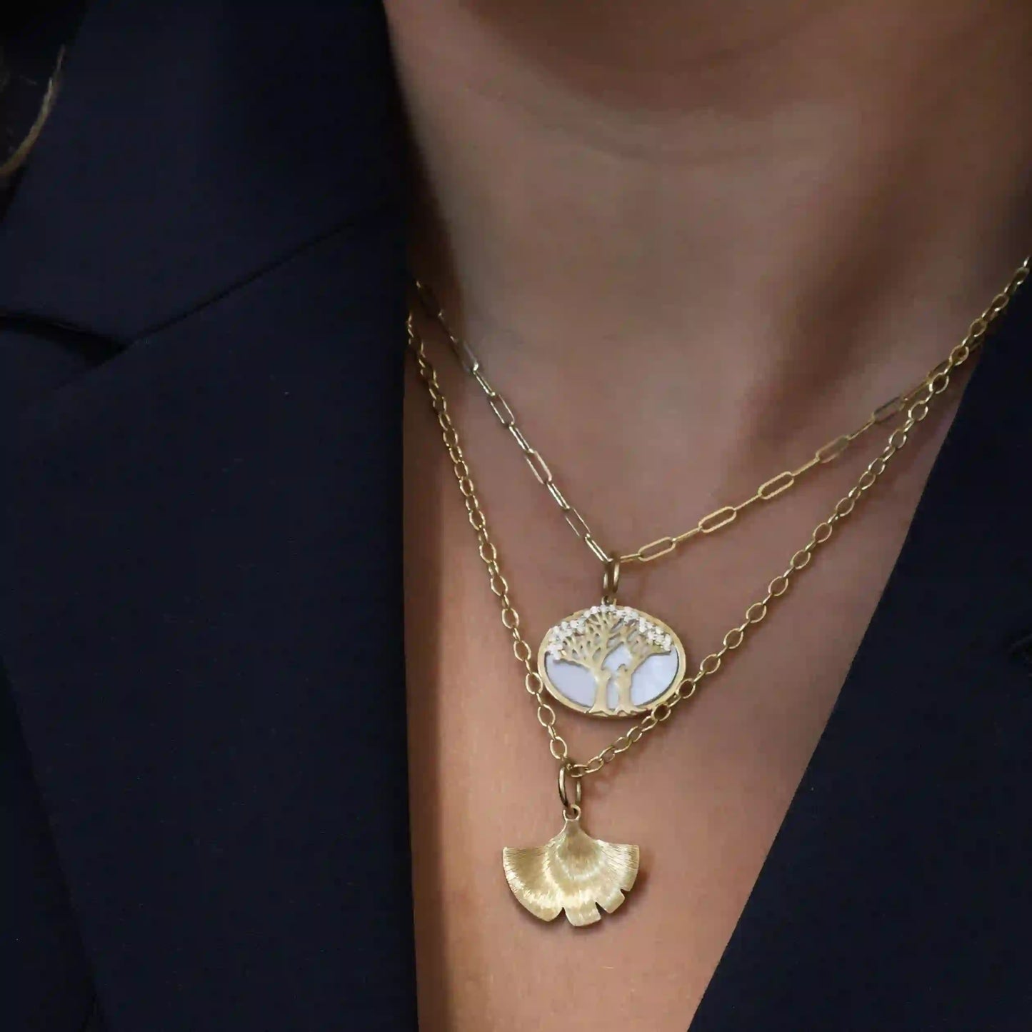 Syna Jardin Gingko Pendant
