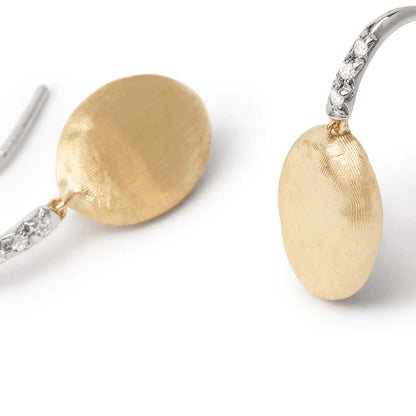 Diamond French Hook Earring