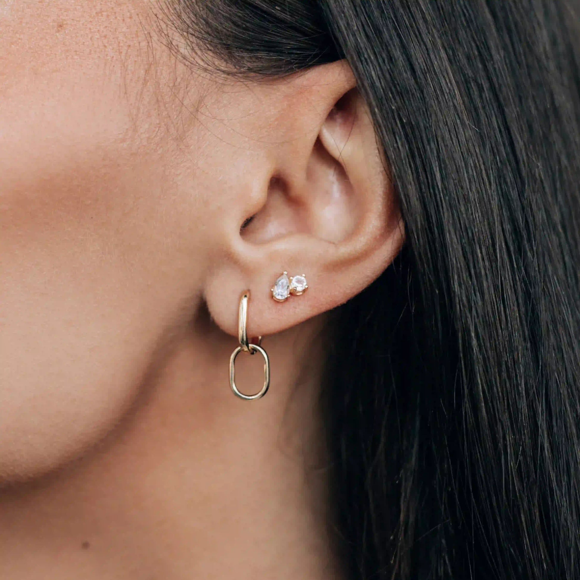 Topaz Stud Earring