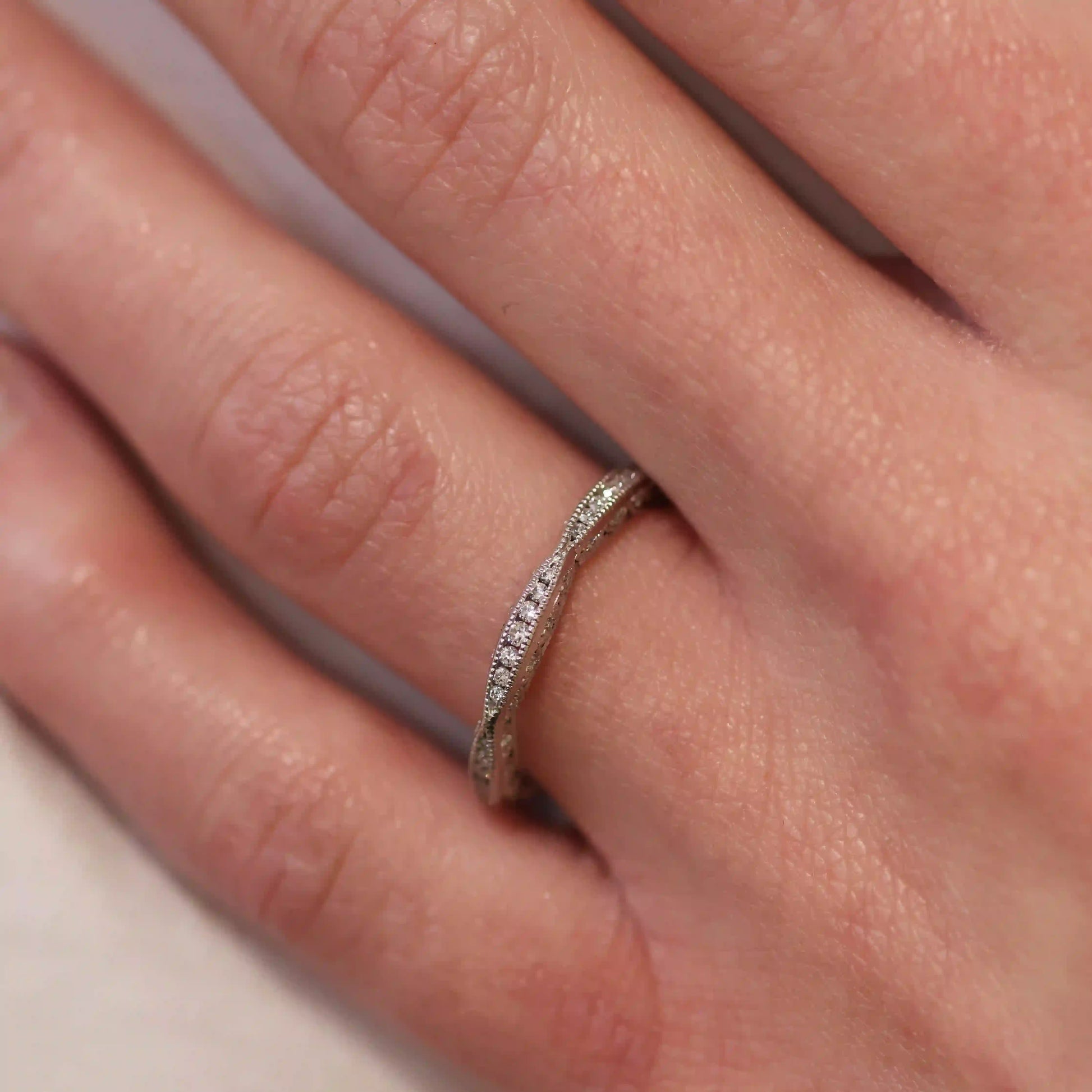 Diamond Accent Wedding Band