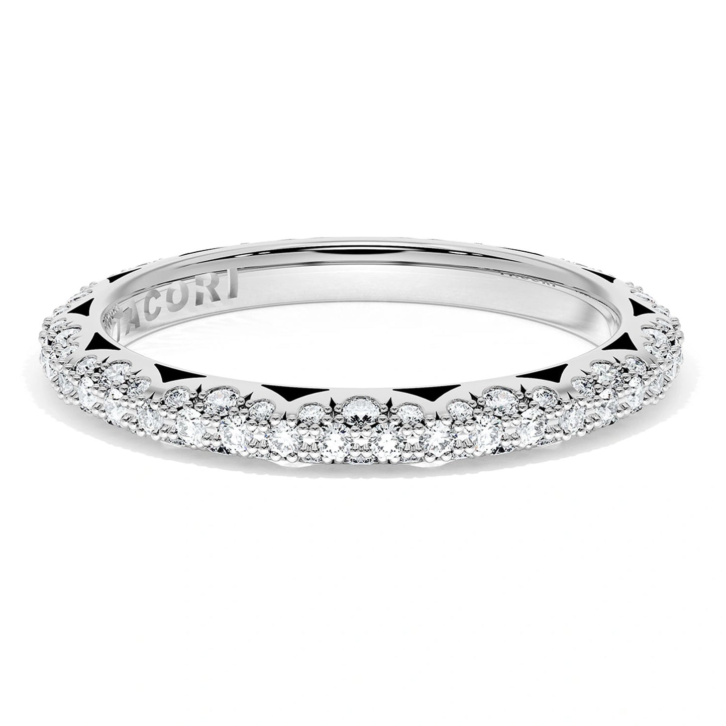 Pavé Diamond Wedding Band 