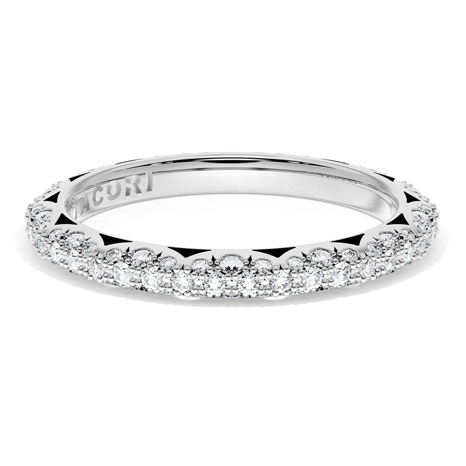 Pavé Diamond Wedding Band 