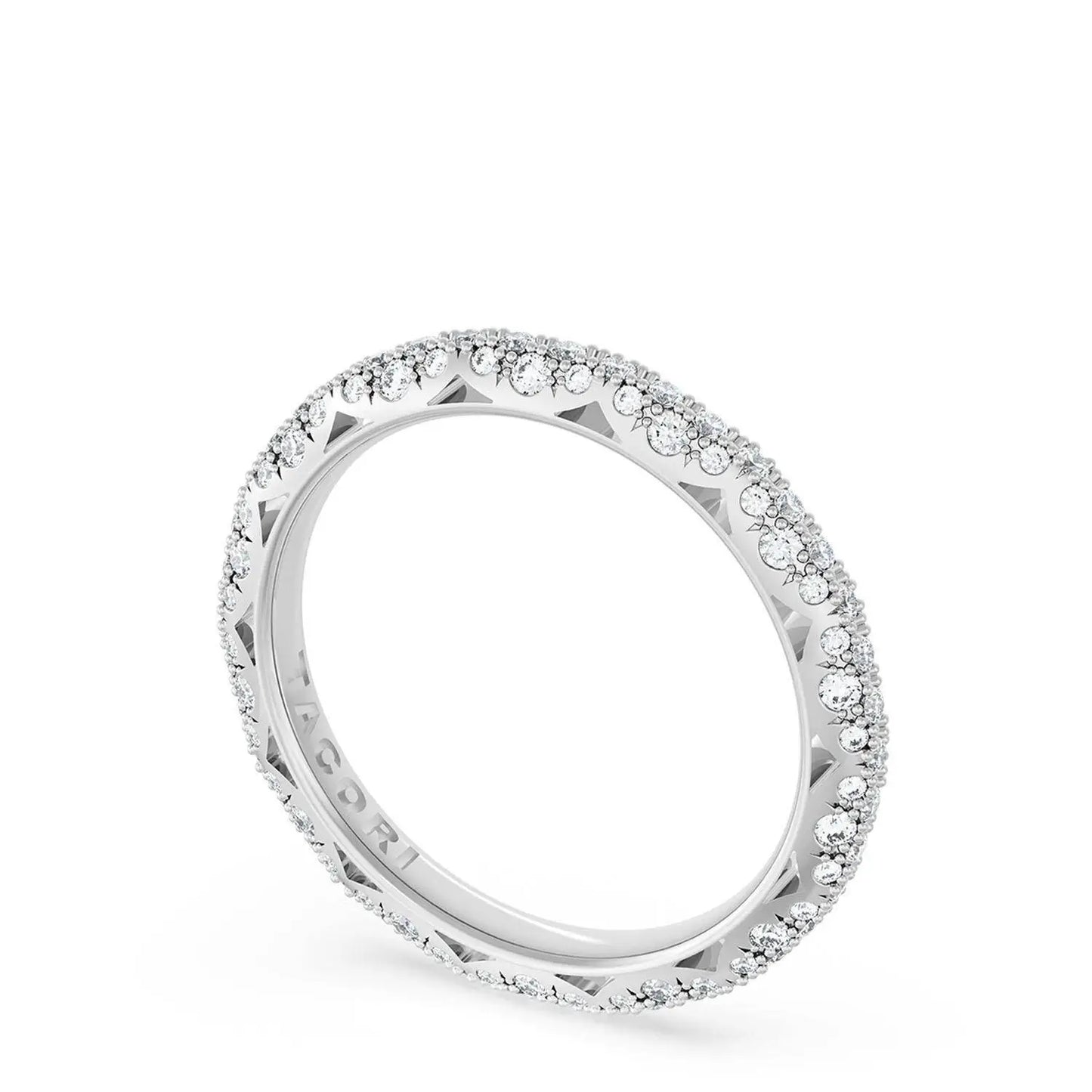 Pavé Diamond Wedding Band 