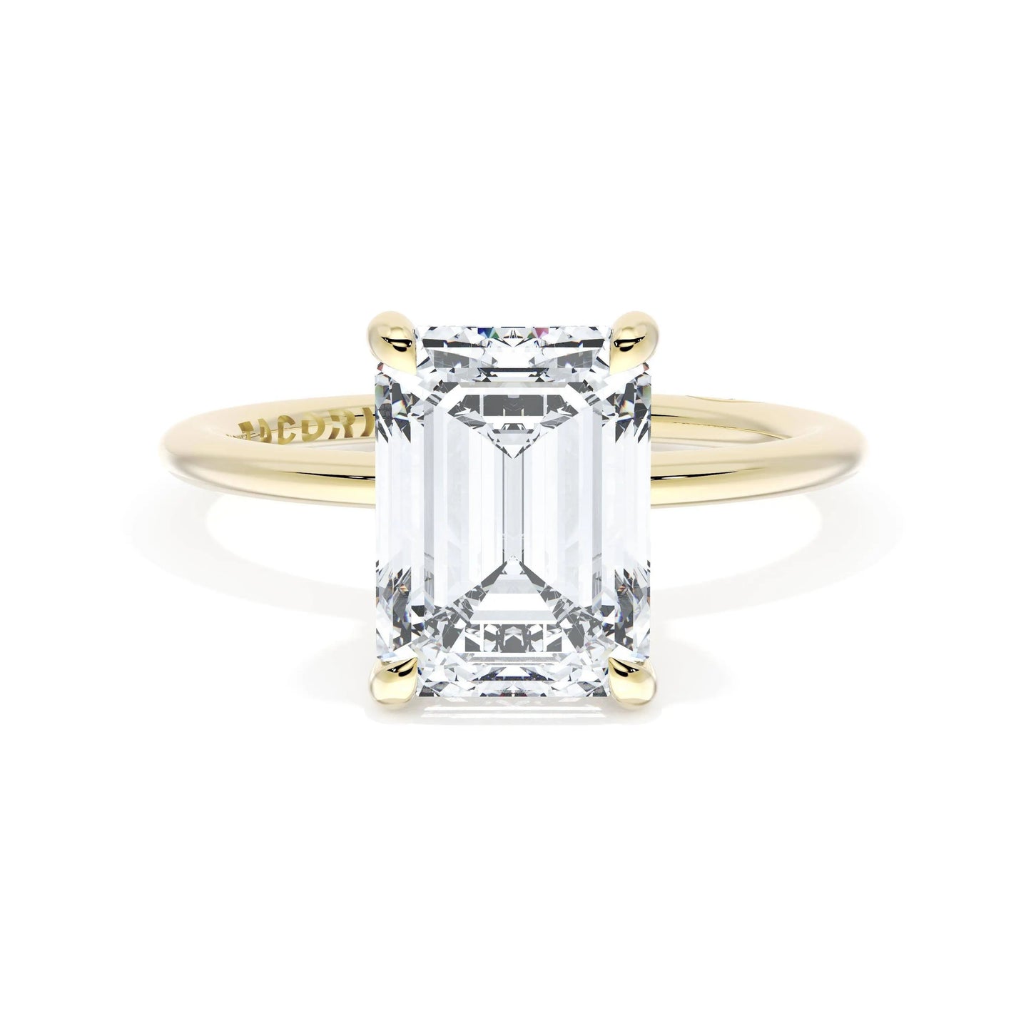 Tacori Founder's Collection | Emerald Solitaire Engagement Ring
