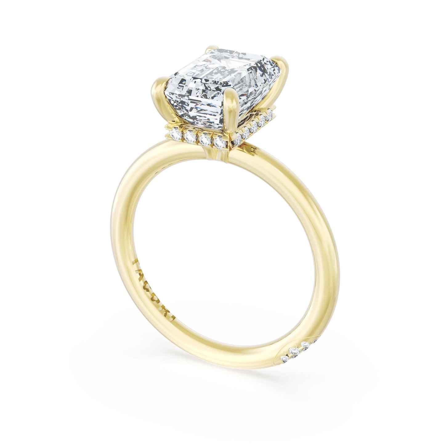 Tacori Founder's Collection | Emerald Solitaire Engagement Ring