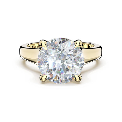 Tacori Founder's Collection | Round Wide Band Solitaire Engagement Ring