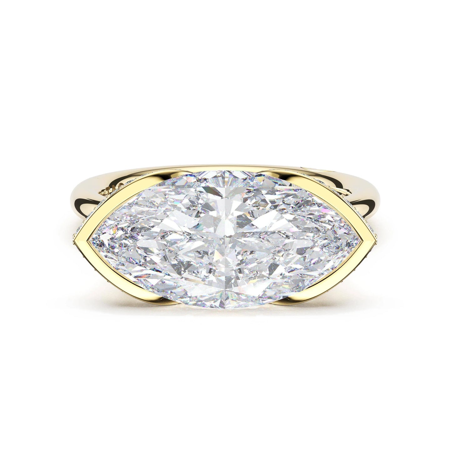 Tacori Founder's Collection | Marquise East-West Semi Bezel Solitaire Engagement Ring