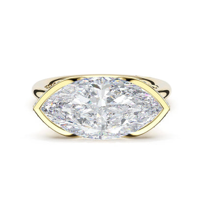 Tacori Founder's Collection | Marquise East-West Semi Bezel Solitaire Engagement Ring