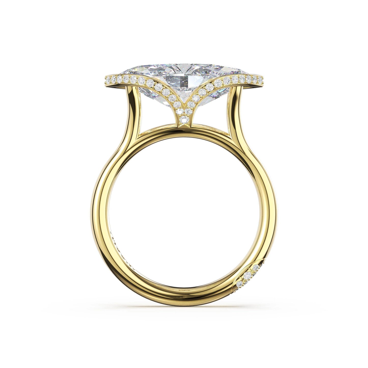 Tacori Founder's Collection | Marquise East-West Semi Bezel Solitaire Engagement Ring