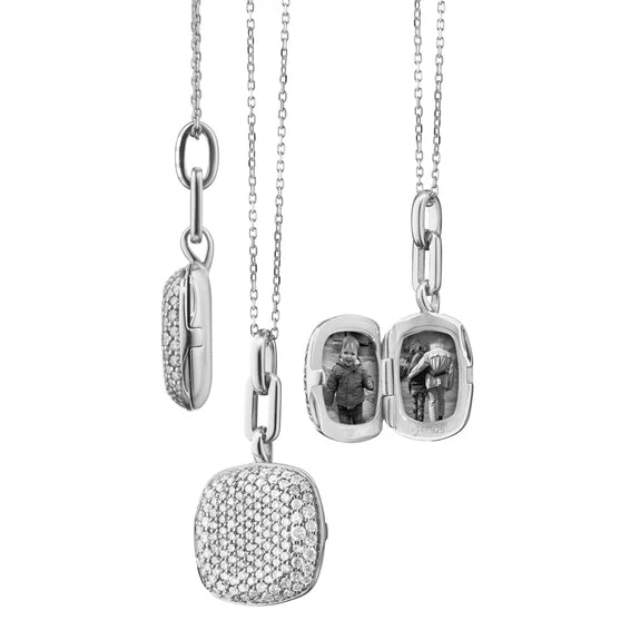 Sterling Silver Locket Necklace