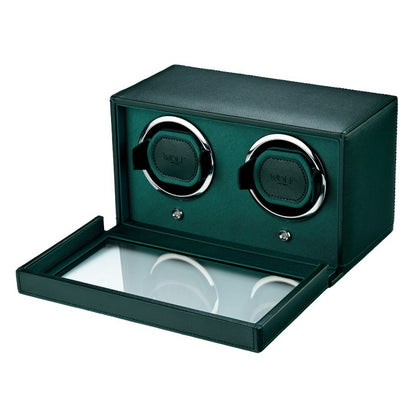 Double Watch Winder with Cover 