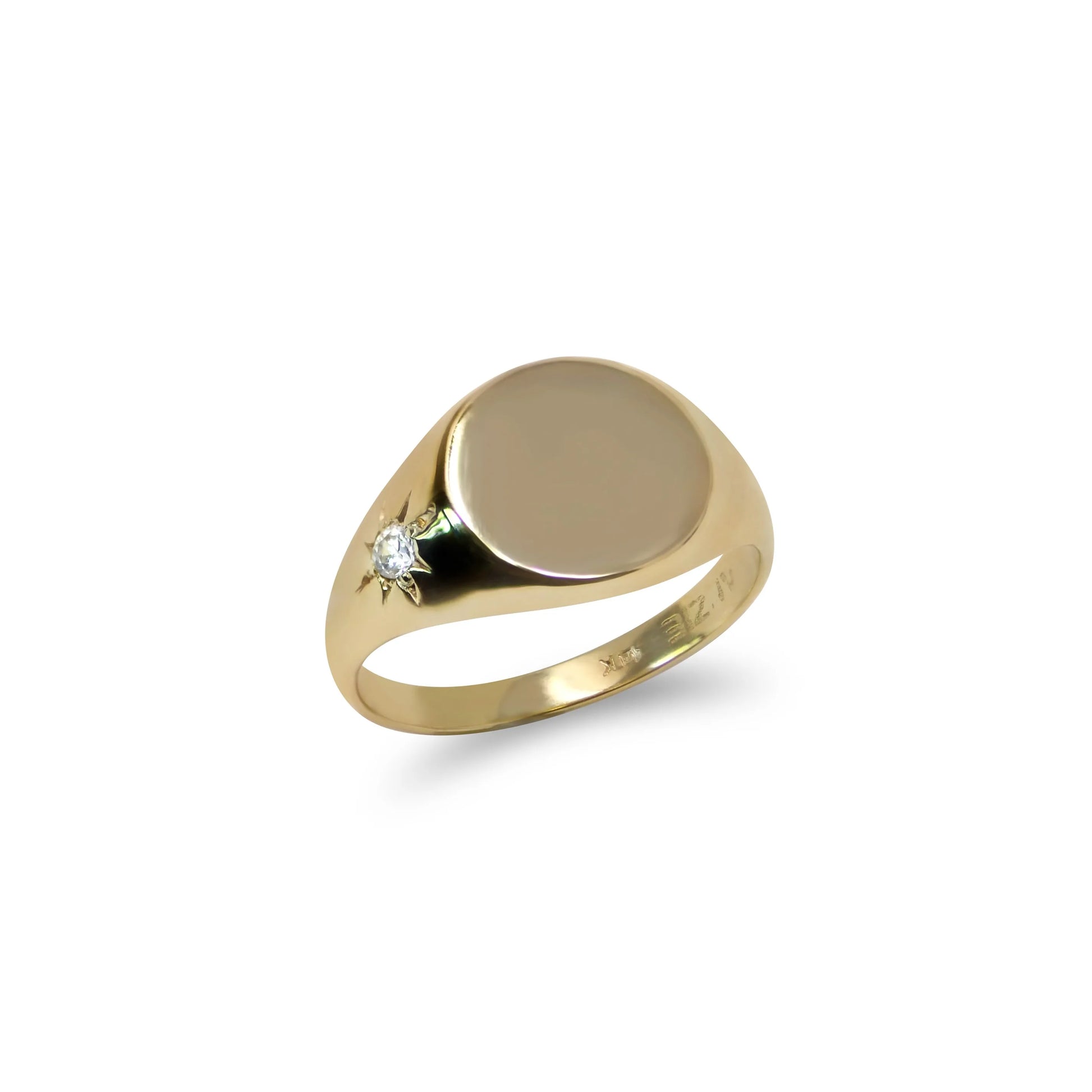 Engravable Signet Ring