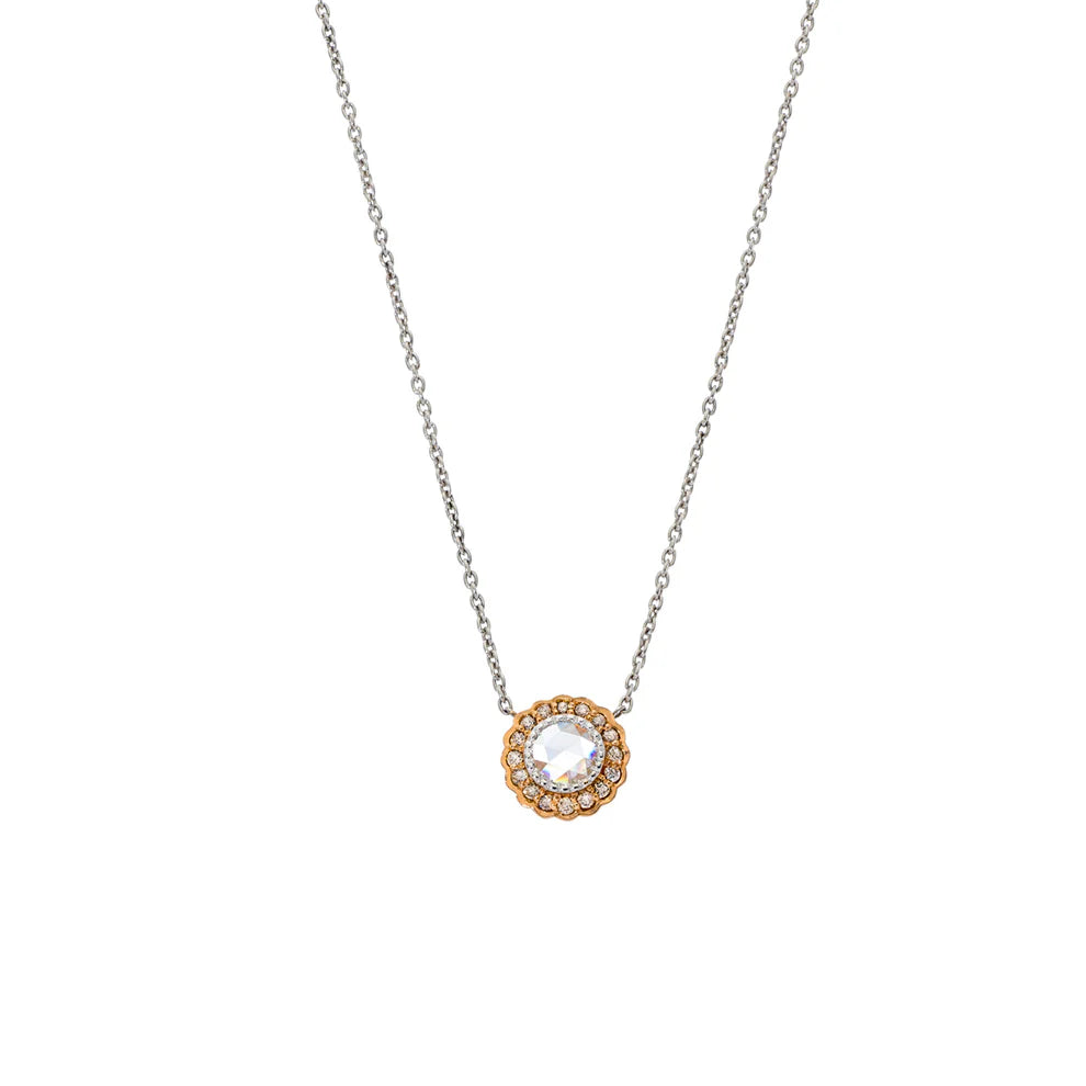 Champagne Diamond Necklace