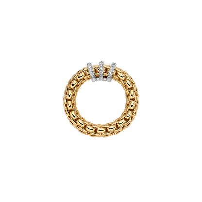 Flex'it Ring with Diamond Pavé