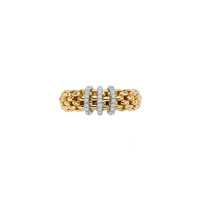 Flex'it Ring with Diamond Pavé