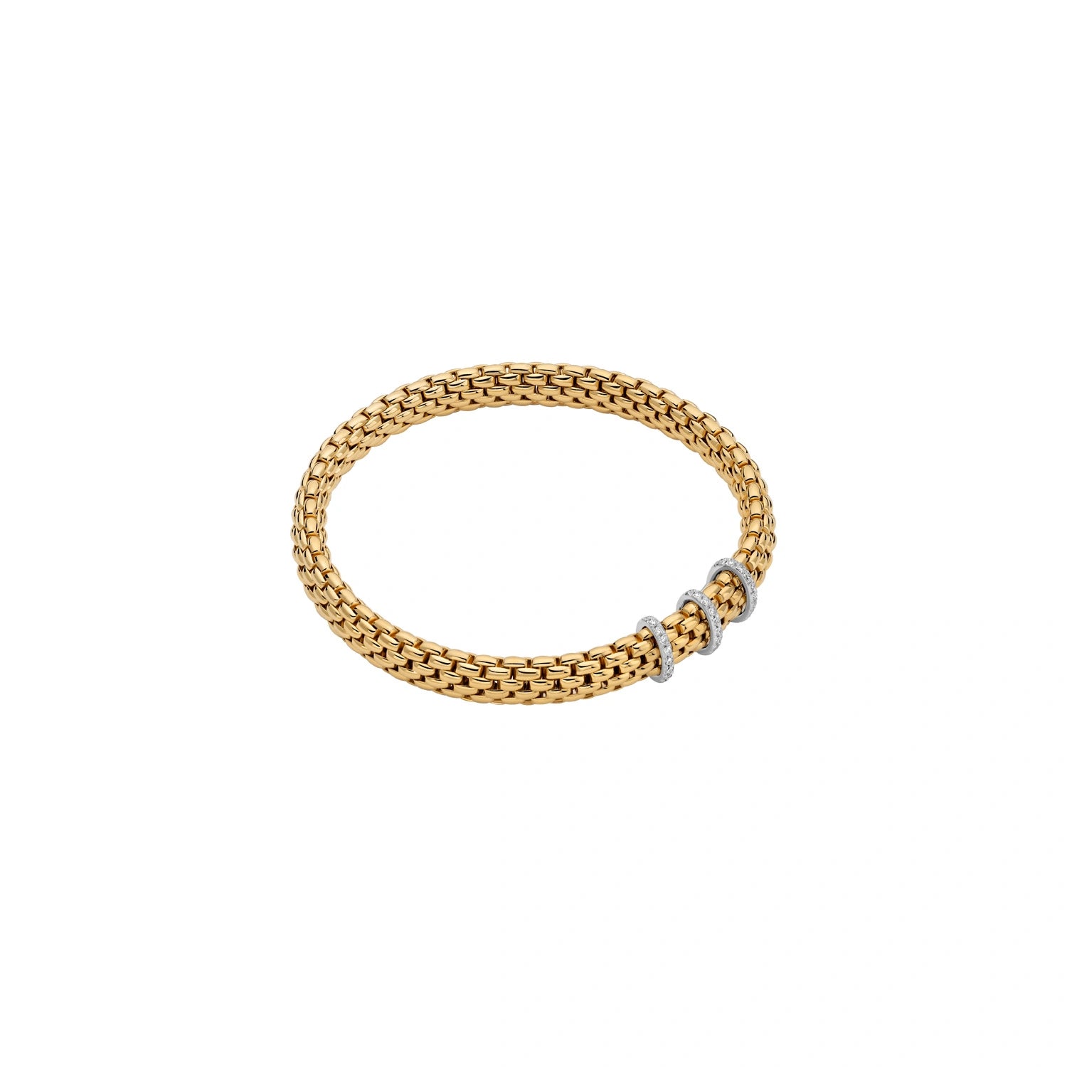 Bracelet with Diamond Pavé