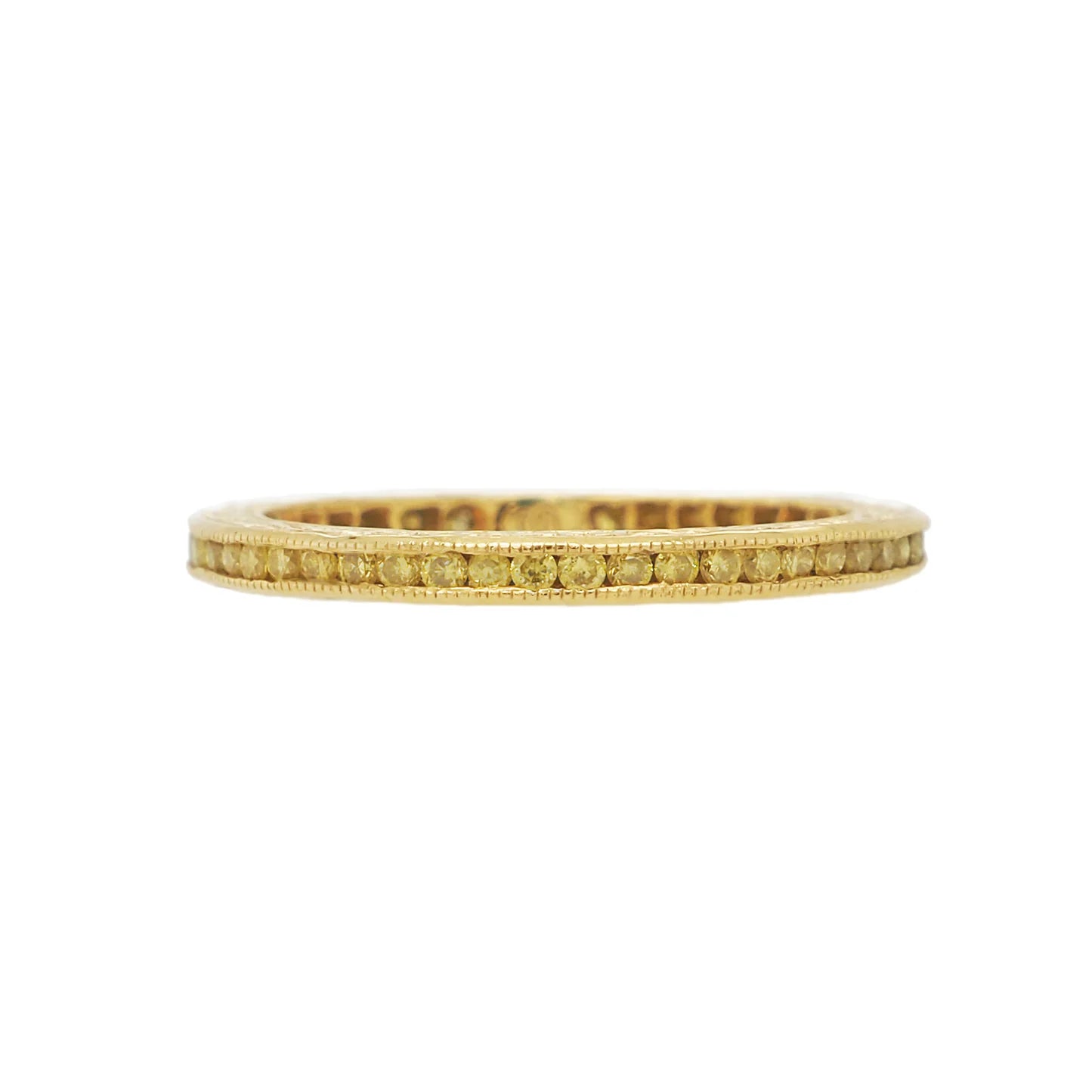 Channel Yellow Diamond Band