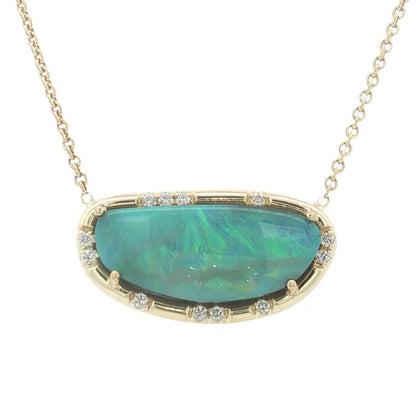 Boulder Opal Sprinkle Necklace