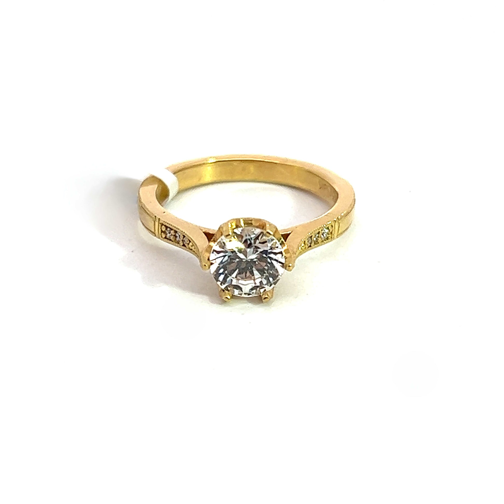 CZ Engagement Ring