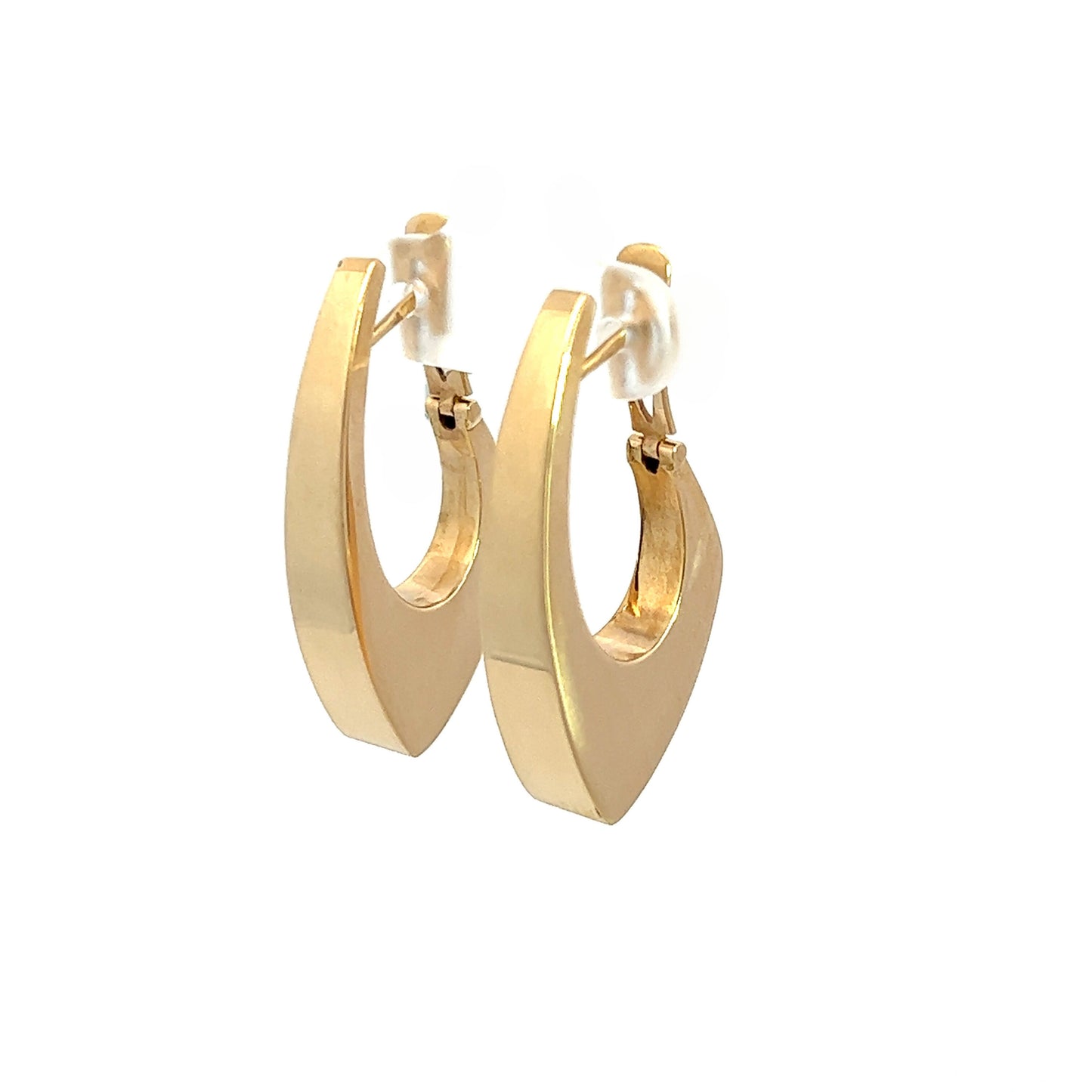 Hinged Gold Earrings