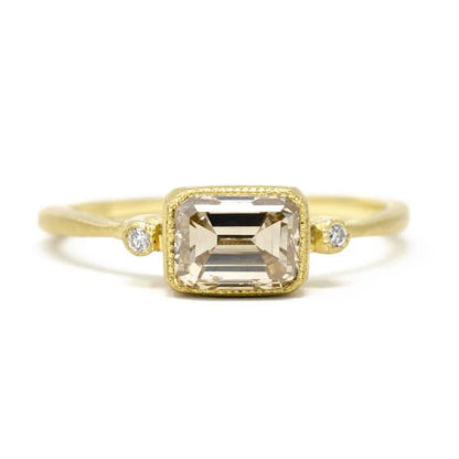 Jennifer Dawes Balance Champagne Diamond Ring