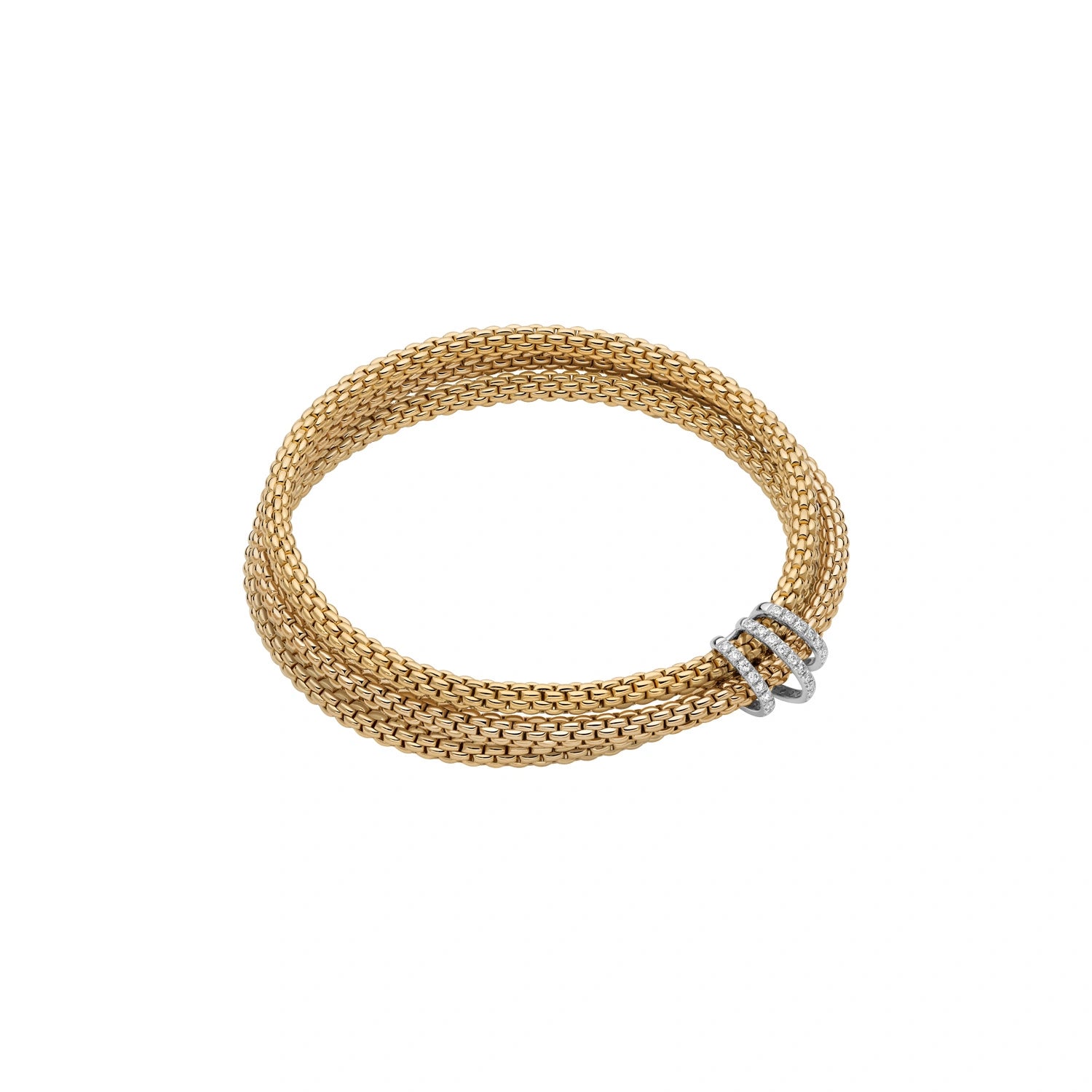 Bracelet with Diamond Pavé