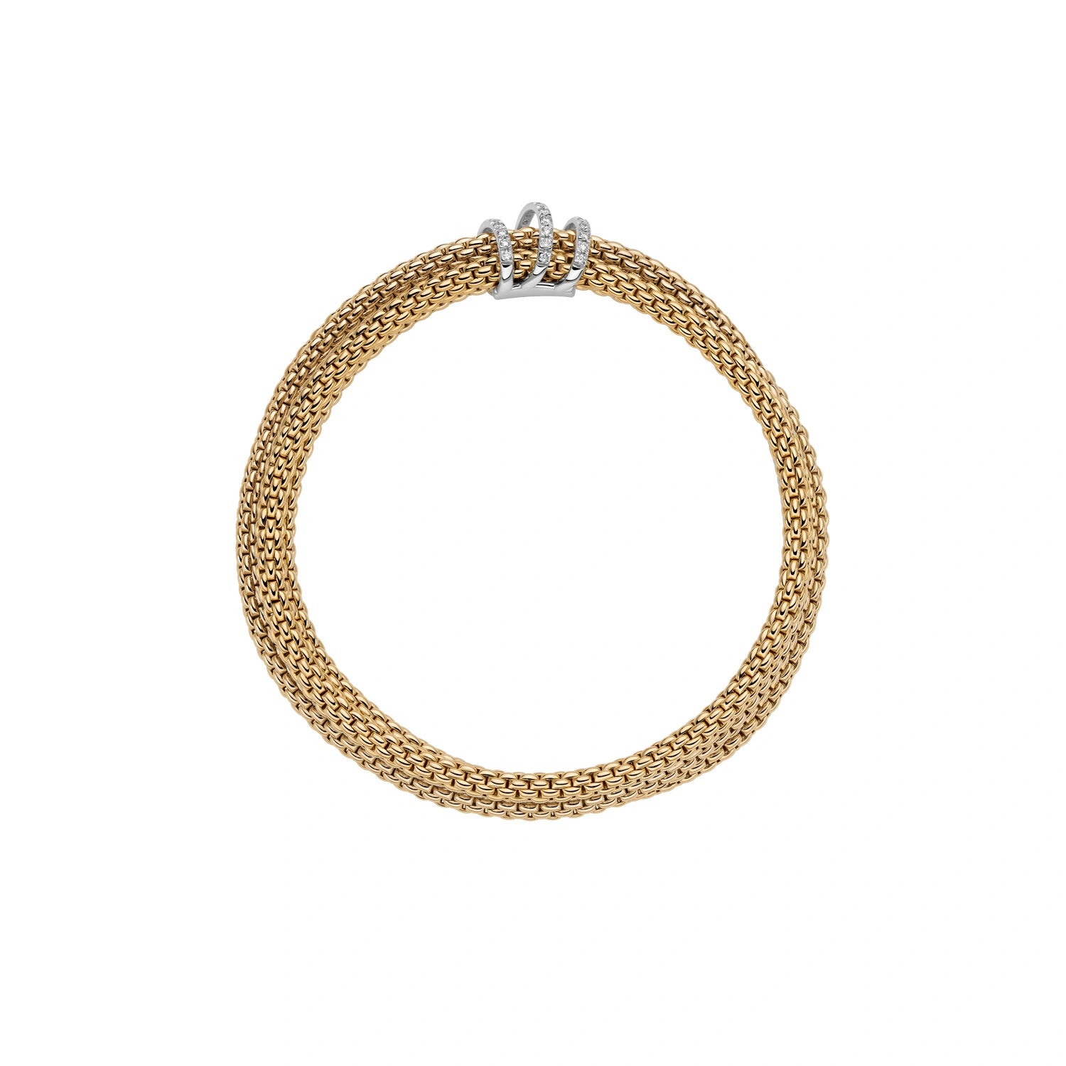 Bracelet with Diamond Pavé