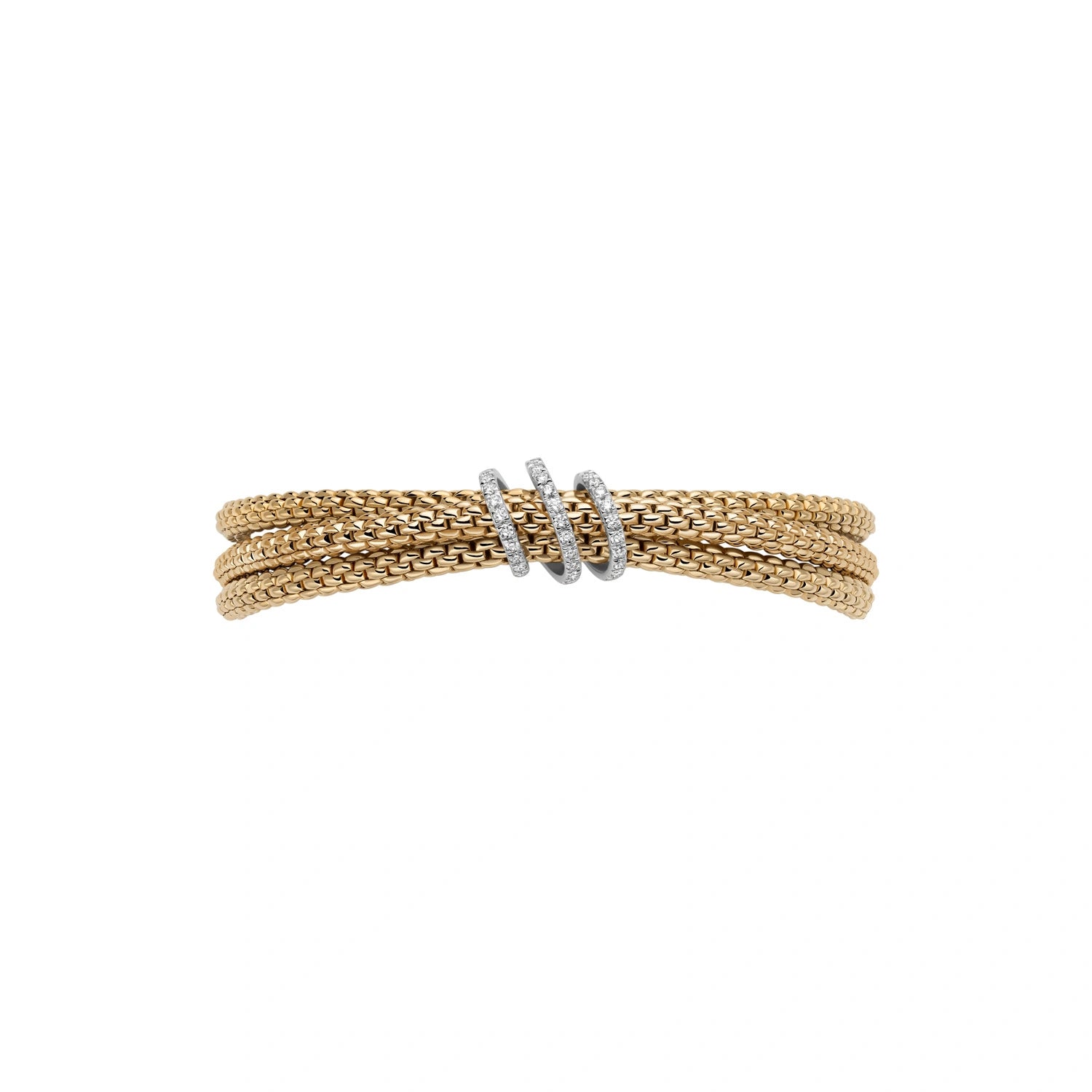 Bracelet with Diamond Pavé