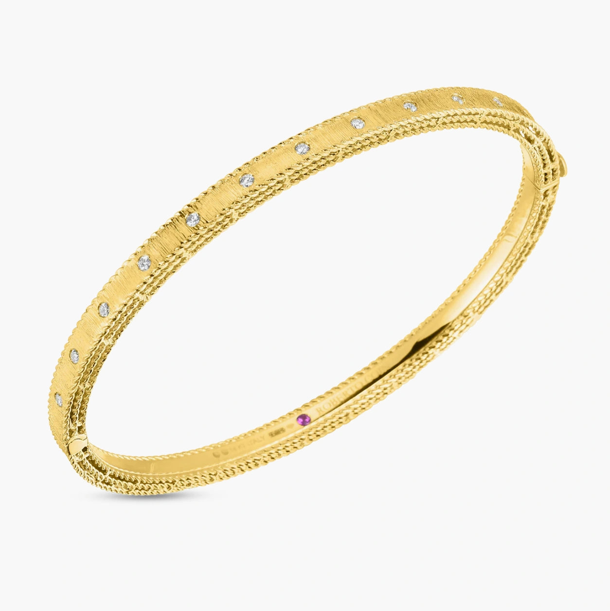 Princess Diamond Satin Bangle