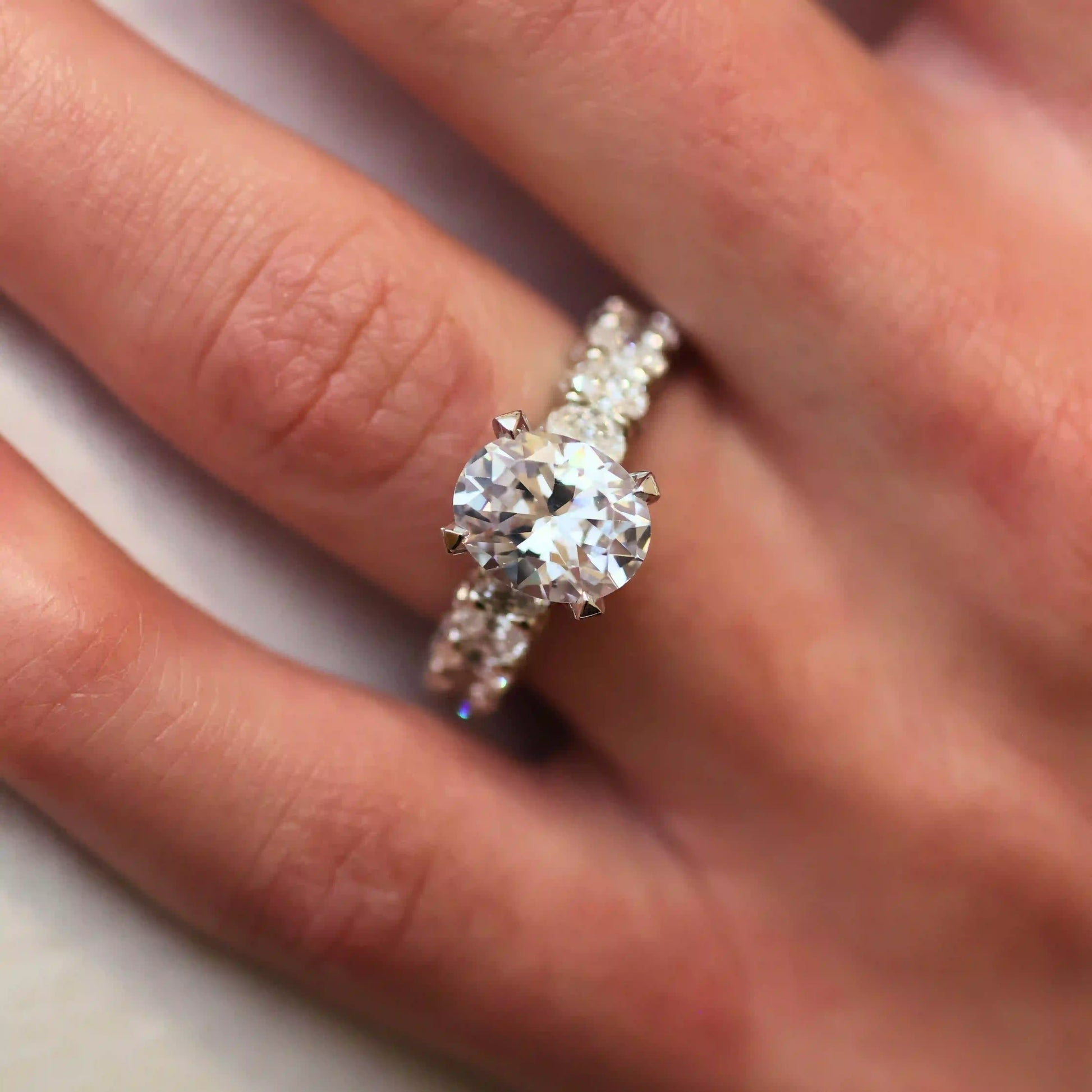 Oval Solitaire Engagement Ring