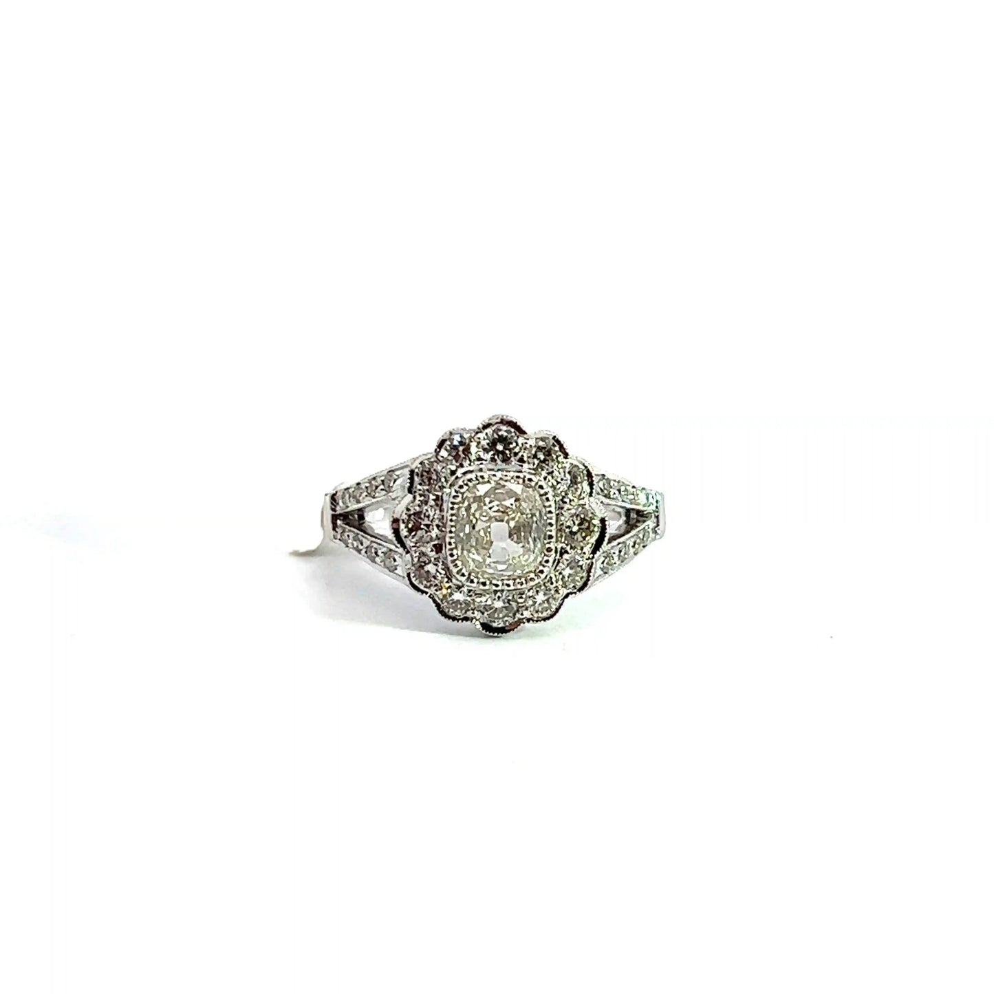Cushion Cut Ring