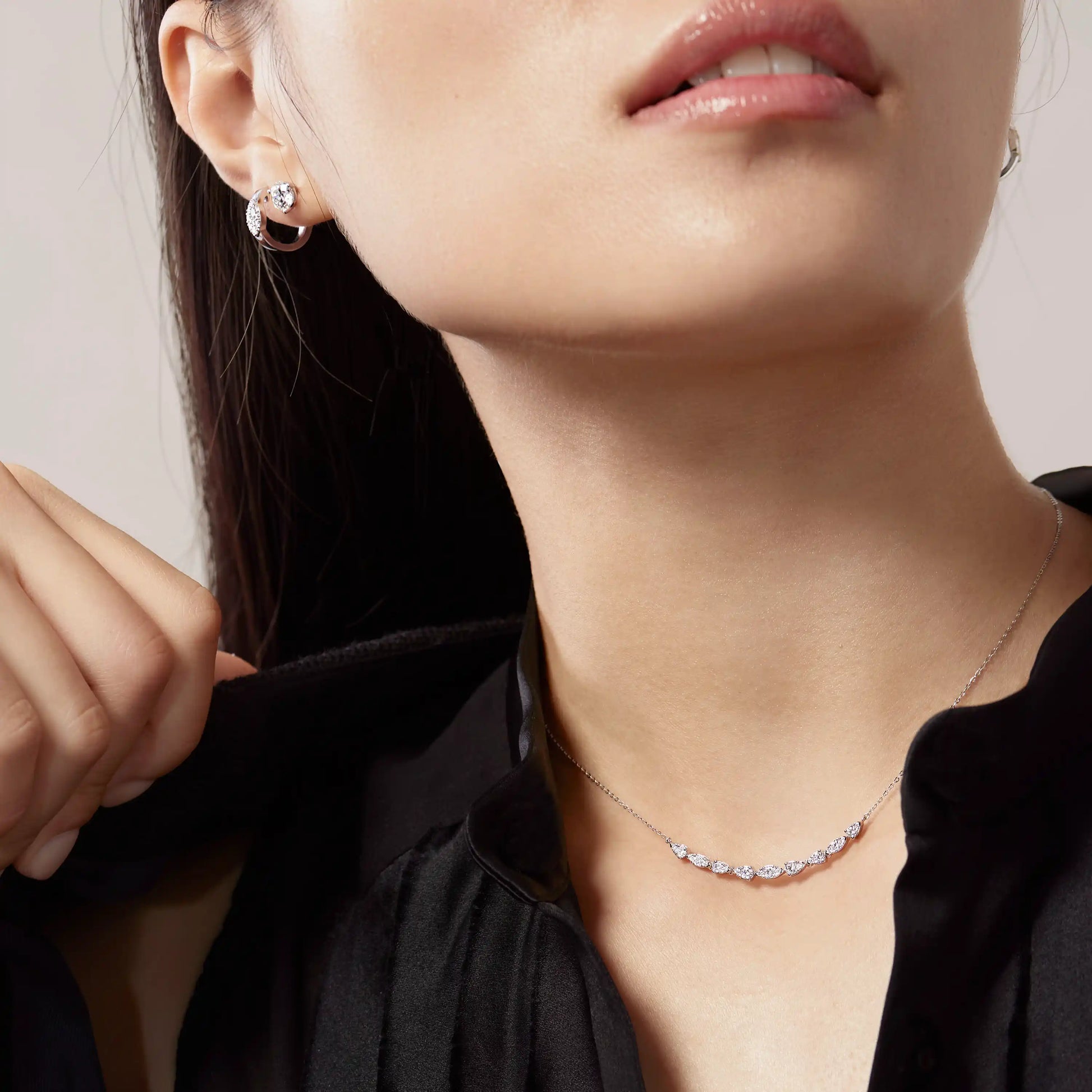 Aerial Dewdrop Pendant Small