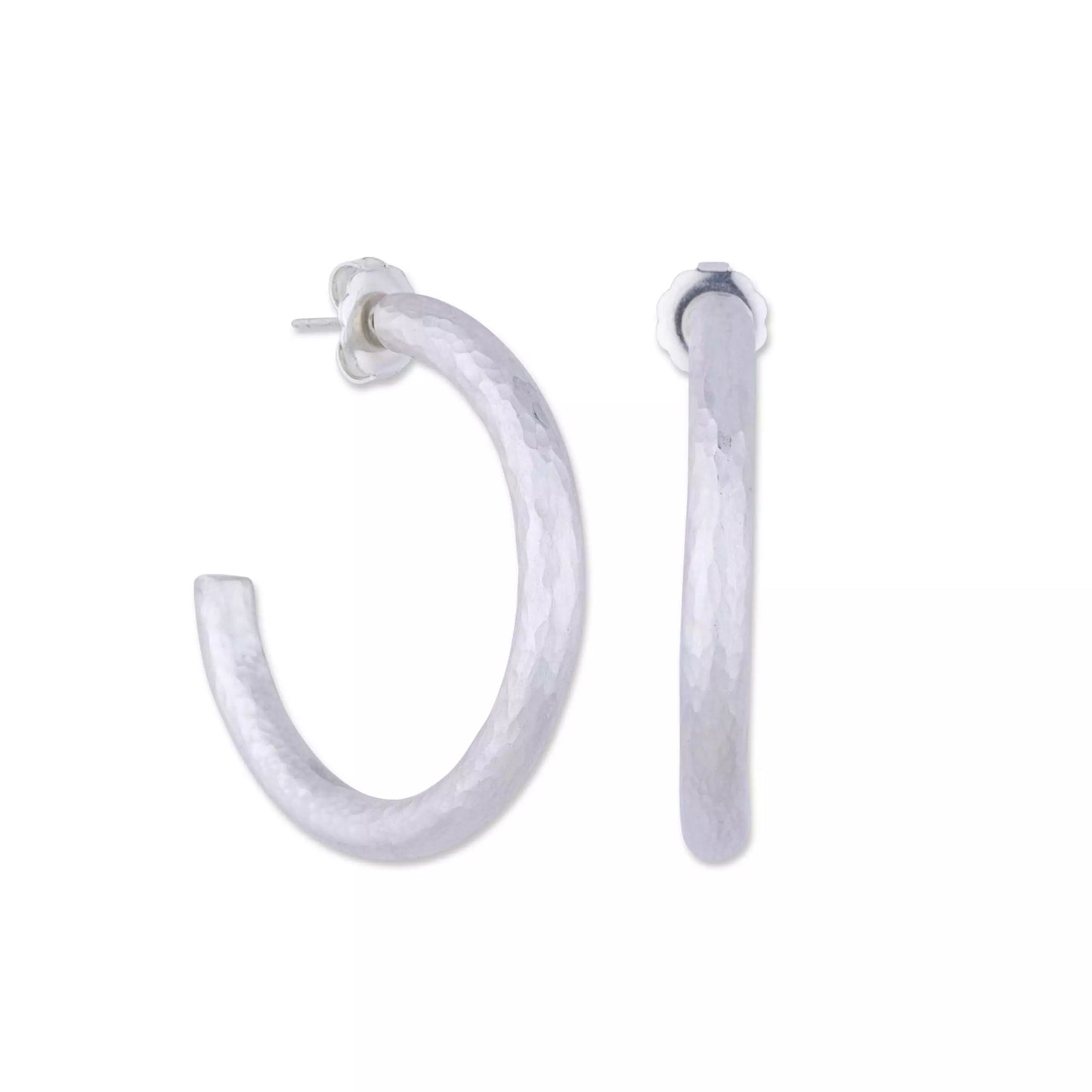 Silver Ancora Earrings