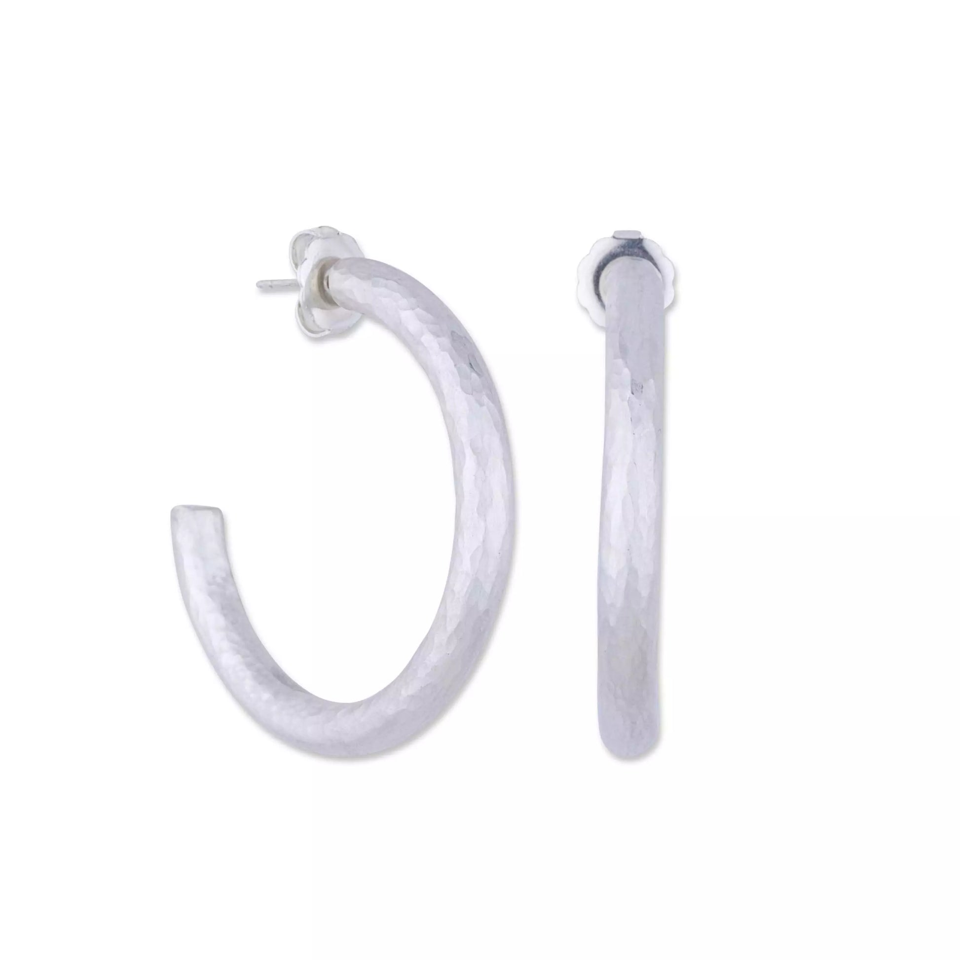 Silver Ancora Earrings