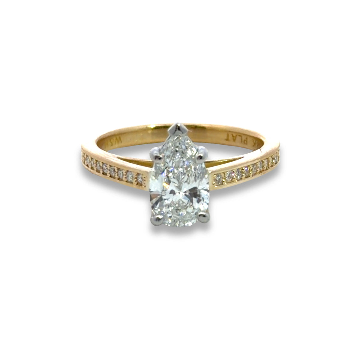 Pear Cut Engagement Ring