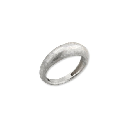 Silver Boogie Line Ring