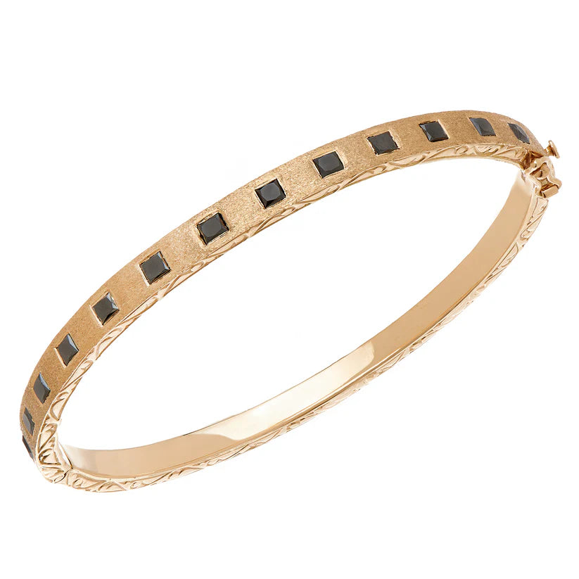 Black Diamond Bangle