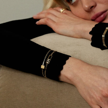 Jade Trau Mini Penelope Floating Bracelet