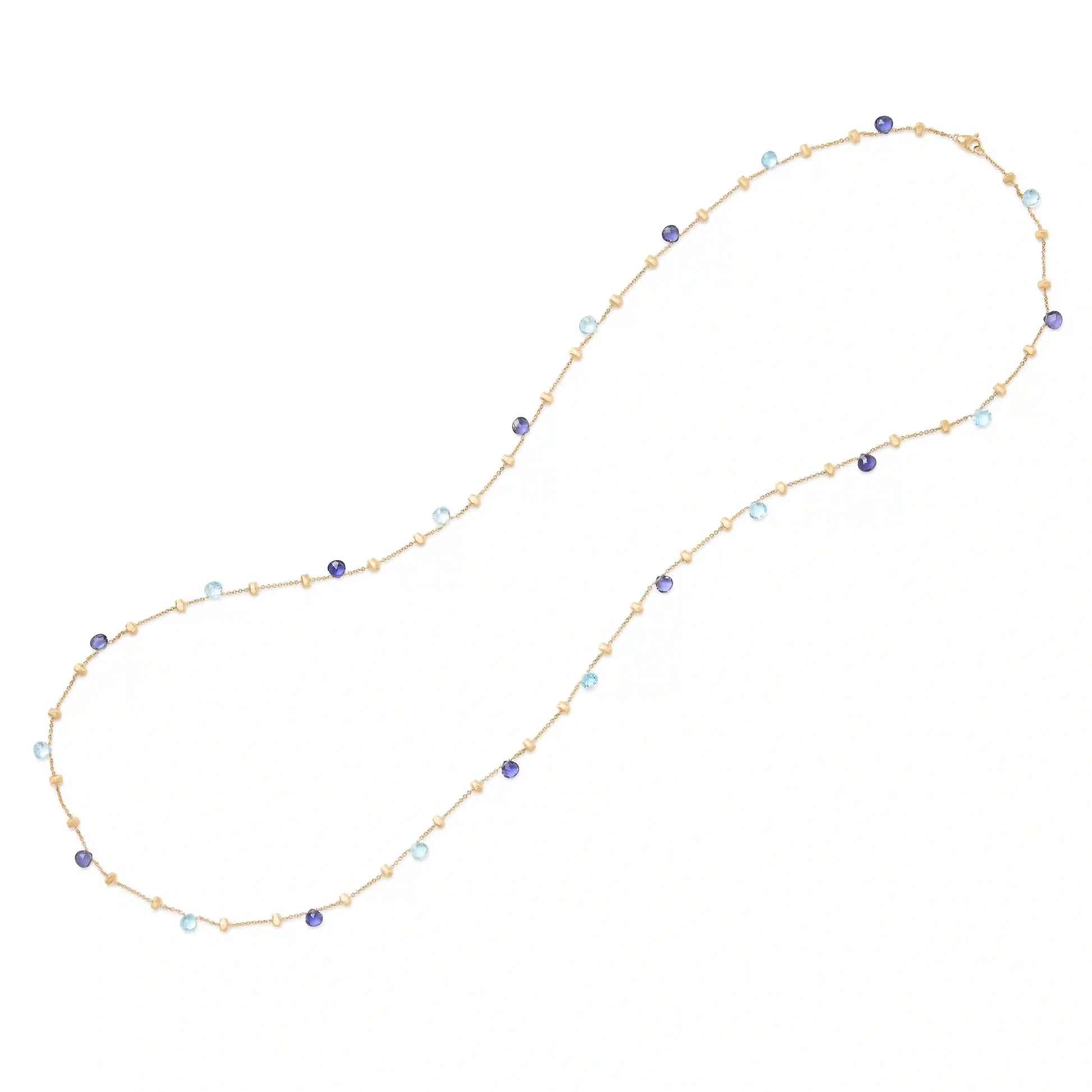 Iolite & Topaz Necklace