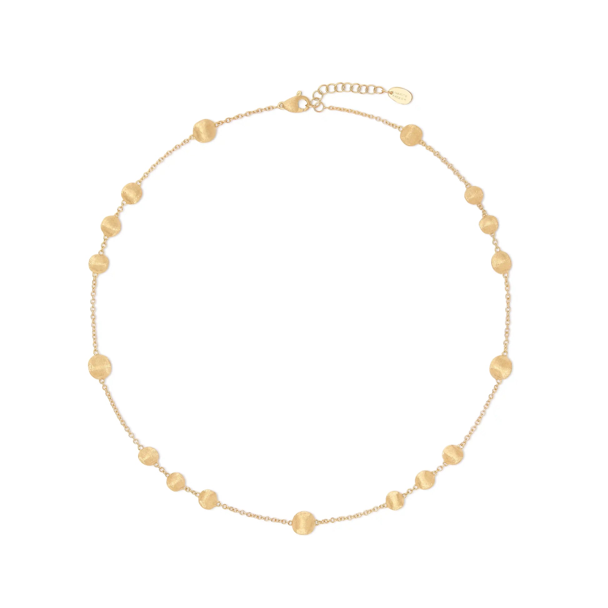 Gold Bead Necklace 