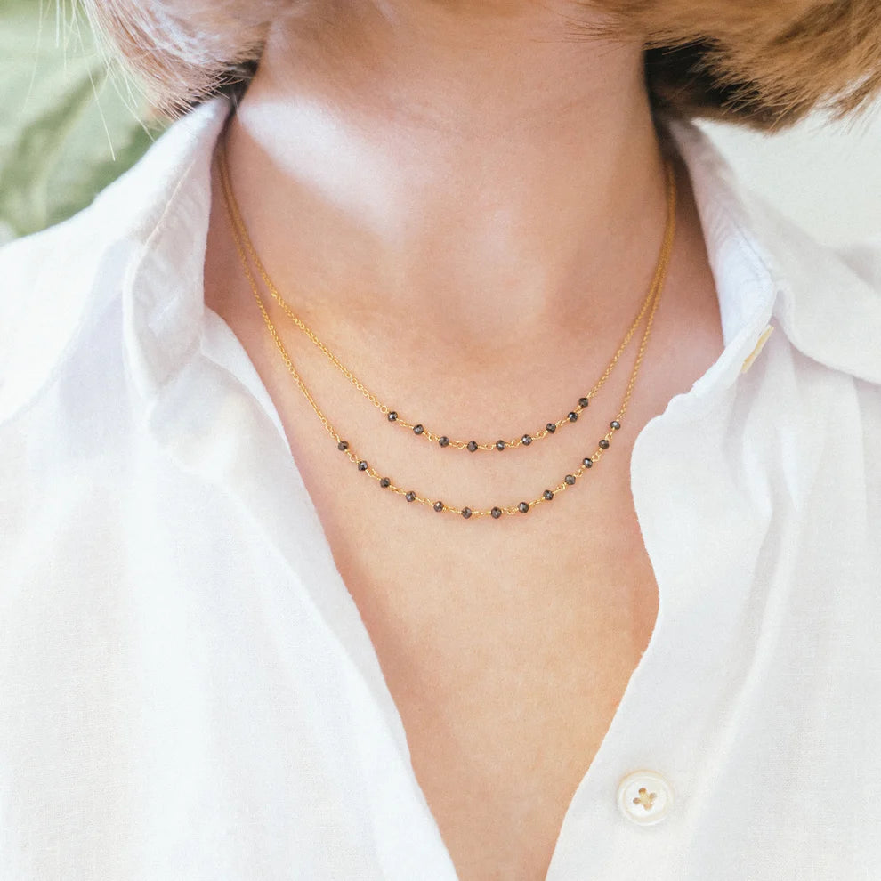Double Strand Necklace