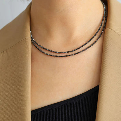Black Diamond Necklace