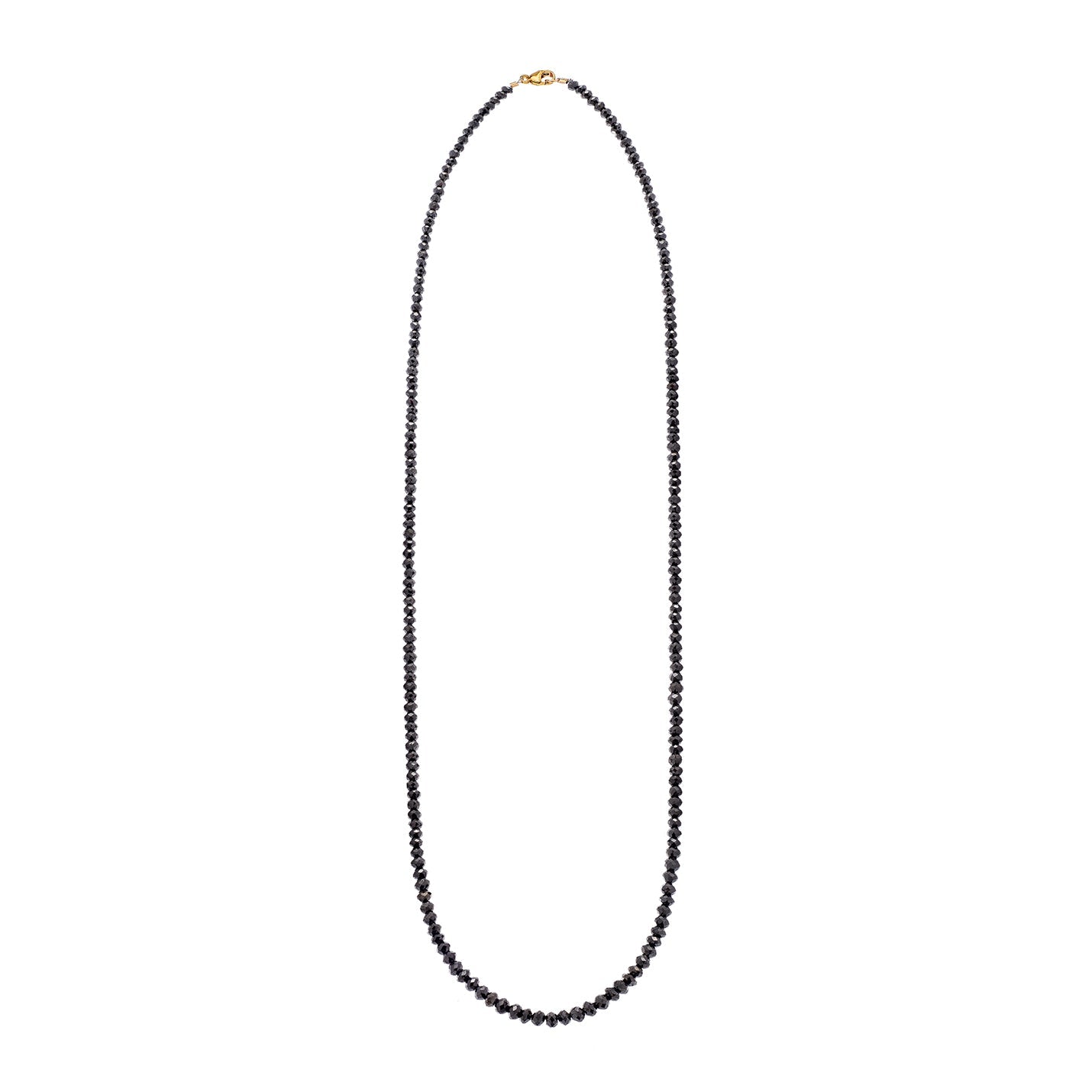 Small Black Diamond Necklace