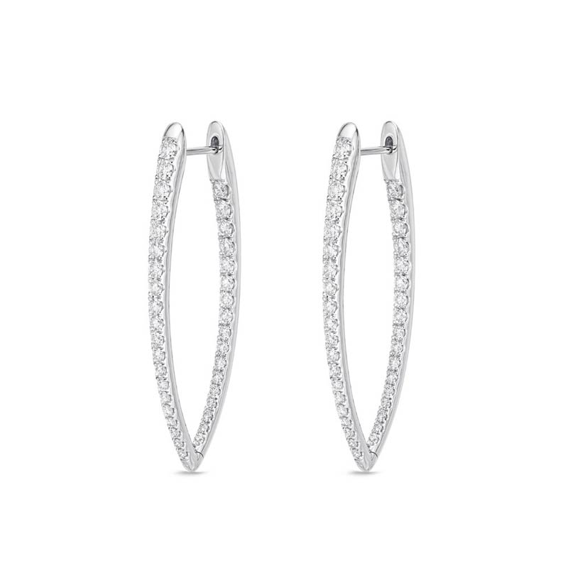 Imperial Diamond Hoops