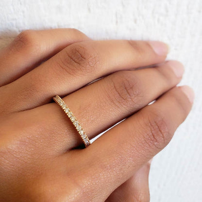 White & Black Diamond Band