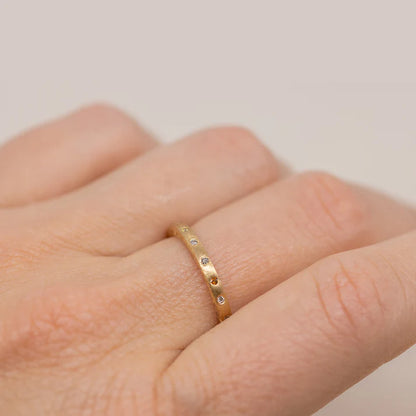 Multi-Color Diamond Brushed Band