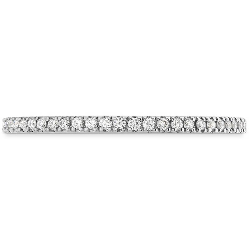 platinum Eternity diamond band 