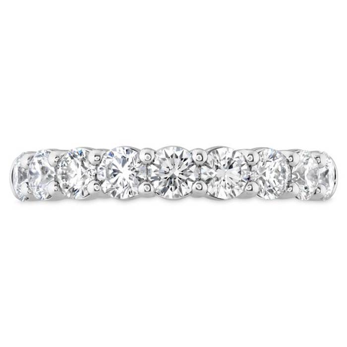 white gold Signature diamond band 