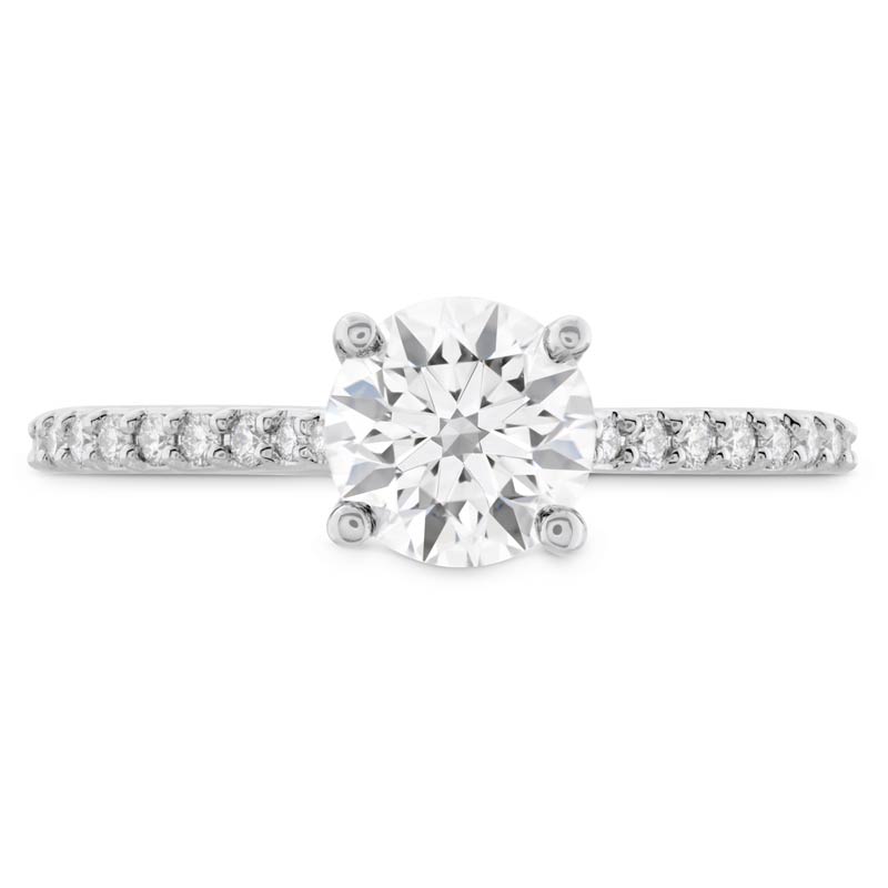 platinum diamond Vela engagement ring 